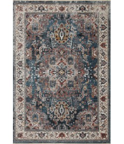Loloi Samra SAM-04 Slate / Multi Area Rug 2 ft. 7 in. X 10 ft. 0 in. Rectangle