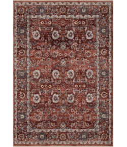 Loloi Samra SAM-07 Brick / Multi Area Rug 9 ft. 6 in. X 13 ft. 1 in. Rectangle