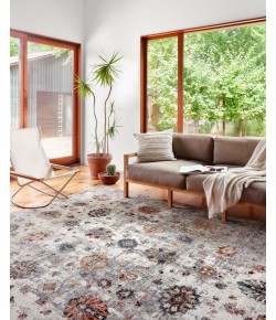 Loloi Samra SAM-08 Ivory / Multi Area Rug 2 ft. 7 in. X 10 ft. 0 in. Rectangle