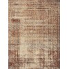 Loloi Sebastian SEB-05 NATURAL / BRICK Area Rug 2 ft. 5 in. X 4 ft. Rectangle