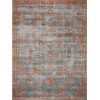 Loloi Sebastian SEB-07 Ocean / Spice Area Rug 5 ft. 3 in. X 7 ft. 8 in. Rectangle
