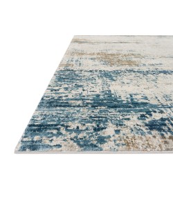 Loloi Sienne SIE-05 IVORY / AZURE Area Rug 7 ft. 10 in. X 10 ft. 10 in. Rectangle