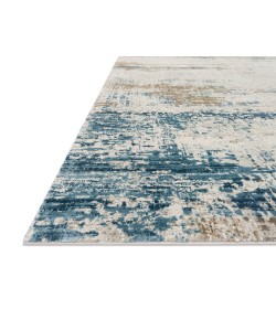 Loloi Sienne SIE-05 IVORY / AZURE Area Rug 9 ft. 2 in. X 12 ft. 0 in. Rectangle