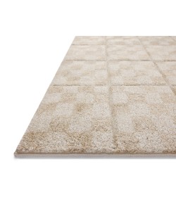 Loloi Silas Oatmeal / Sand SLA-01 6 ft. 7 in. X 9 ft. 2 in. Rectangle Rug