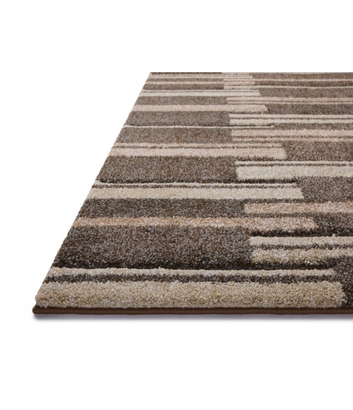 Loloi Silas Mocha / Champagne SLA-08 9 ft. 3 in. X 13 ft. Rectangle Rug