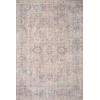 Loloi Skye SKY-01 BLUSH / GREY Area Rug 7 ft. X 9 ft. Oval