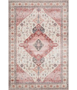 Loloi Skye SKY-02 IVORY / BERRY Area Rug 2 ft. 6 in. X 12 ft. 0 in. Rectangle