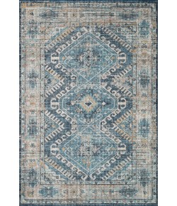 Loloi Skye SKY-03 DENIM / NATURAL Area Rug 7 ft. X 9 ft. Oval