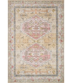 Loloi Skye SKY-04 GOLD / BLUSH Area Rug 7 ft. X 9 ft. Oval