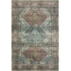 Loloi Skye SKY-06 APRICOT / MIST Area Rug 7 ft. 6 in. X 9 ft. 6 in. Rectangle