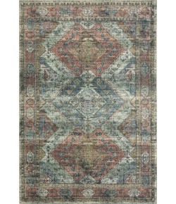 Loloi Skye SKY-06 APRICOT / MIST Area Rug 7 ft. X 9 ft. Oval