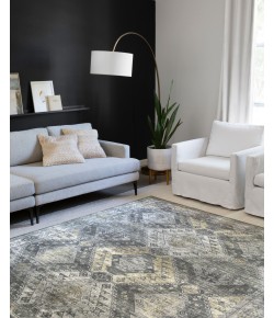 Loloi Skye SKY-09 GRAPHITE / SILVER Area Rug 7 ft. X 9 ft. Oval