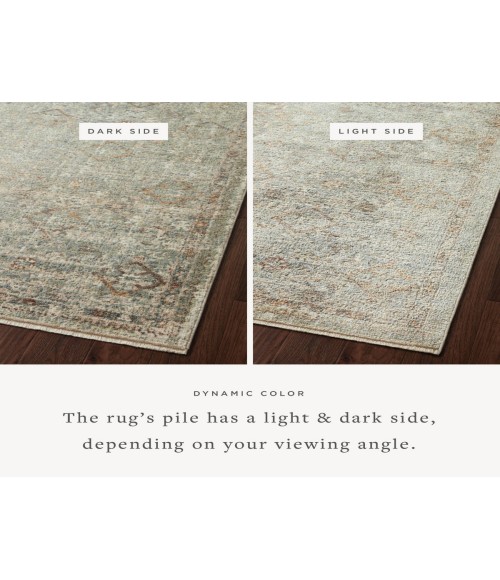 Loloi Sonnet Area Rug Loloi Sonnet Lagoon / Gold 2'-6" x 8'-0" Runner Rug