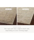 Loloi Sonnet Moss / Natural 2'-6" x 10'-0" Runner Rug