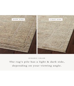 Loloi Sonnet SNN-04 Moss / Natural Area Rug 7 ft. 10 in. X 7 ft. 10 in. Round