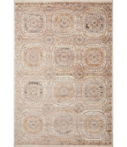 Loloi Sonnet SNN-06 Apricot / Multi Area Rug 7 ft. 10 in. X 7 ft. 10 in. Round