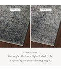 Loloi Sonnet Area Rug Loloi Sonnet Charcoal / Mist 2'-6" x 8'-0" Runner Rug