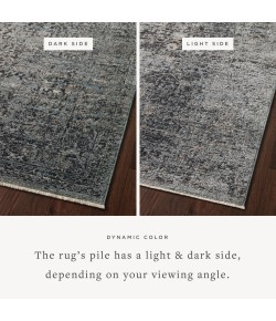 Loloi Sonnet SNN-07 Charcoal / Mist Area Rug 2 ft. 6 in. X 8 ft. 0 in. Rectangle