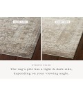 Loloi Sonnet Grey / Sage 2'-6" x 10'-0" Runner Rug