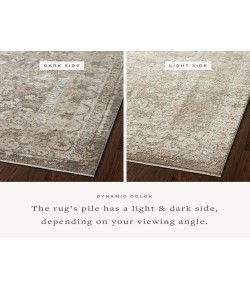 Loloi Sonnet SNN-08 Grey / Sage Area Rug 2 ft. 6 in. X 12 ft. 0 in. Rectangle