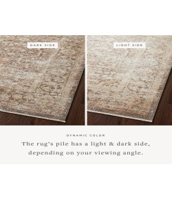 Loloi Sonnet SNN-09 Mocha / Tan Area Rug 2 ft. 6 in. X 12 ft. 0 in. Rectangle