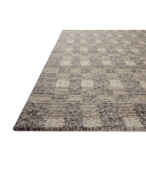 Loloi Sonya Stone / Natural SOY-04 18 in. X 18 in. Sample Rug