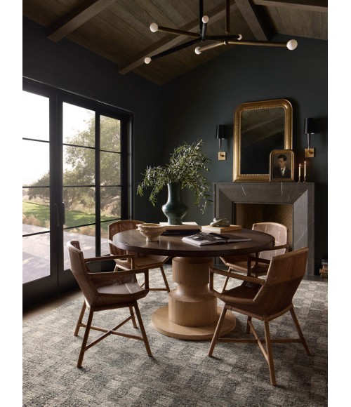 Loloi Sonya Stone / Natural SOY-04 18 in. X 18 in. Sample Rug