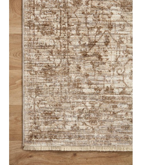 Loloi II Sorrento Bark / Natural 18" x 18" Sample Rug