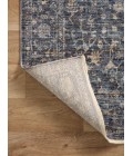 Loloi II Sorrento Midnight / Natural 18" x 18" Sample Rug