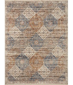 Loloi Sorrento SOR-02 Ivory / Multi Area Rug 9 ft. 6 in. X 9 ft. 6 in. Round
