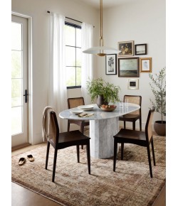 Loloi Sorrento Mocha / Multi SOR-03 9 ft. 6 in. X 9 ft. 6 in. Round Rug