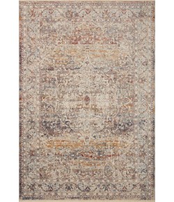 Loloi Sorrento SOR-04 Natural / Multi Area Rug 7 ft. 10 in. X 7 ft. 10 in. Round