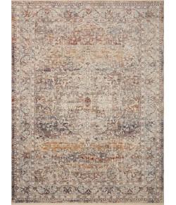 Loloi Sorrento SOR-04 Natural / Multi Area Rug 7 ft. 10 in. X 7 ft. 10 in. Round