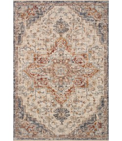 Loloi Sorrento SOR-05 Ivory / Fiesta Area Rug 7 ft. 10 in. X 7 ft. 10 in. Round