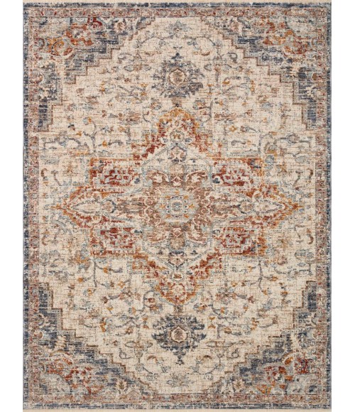Loloi Sorrento Ivory / Fiesta Rug SOR-05 5 ft. 3 in. X 7 ft. 6 in. Rectangle - Rugs Town Loloi Sorrento Ivory / Fiesta SOR-05 5 ft. 3 in. X 7 ft. 6 in. Rectangle Rug
