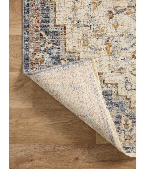 Loloi Sorrento Ivory / Fiesta Rug SOR-05 5 ft. 3 in. X 7 ft. 6 in. Rectangle - Rugs Town Loloi Sorrento Ivory / Fiesta SOR-05 5 ft. 3 in. X 7 ft. 6 in. Rectangle Rug
