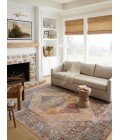 Loloi Sorrento Area Rug Loloi II Sorrento Multi / Sunset 9'-6" x 9'-6" Round Area Rug