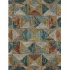 Loloi Spectrum SPE-01 LAGOON / SPICE Area Rug 3 ft. 0 in. X 3 ft. 0 in. Round