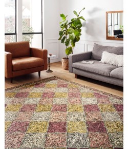 Loloi Spectrum SPE-03 black / MULTI Area Rug 3 ft. 0 in. X 3 ft. 0 in. Round