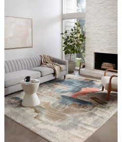 Loloi Spirit SPI-05 STONE / MULTI Area Rug 2 ft. 7 in. X 10 ft. 0 in. Rectangle