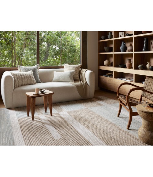 Loloi Stiles Tobacco / Lagoon STI-02 2 ft. 6 in. X 9 ft. 9 in. Rectangle Rug