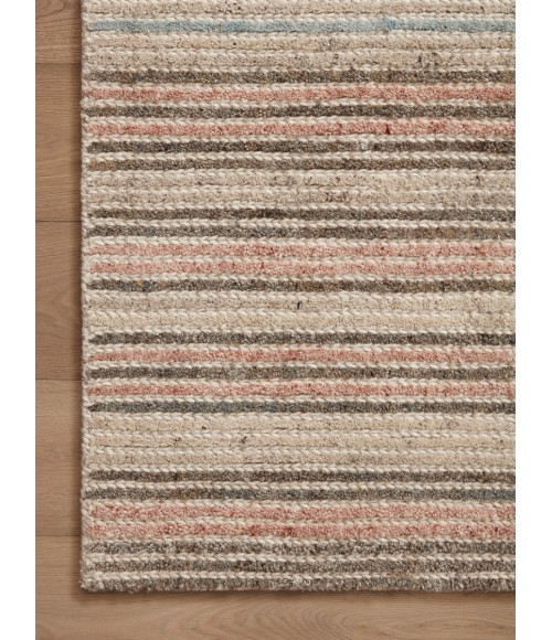 Loloi Stiles Beige / Multi STI-03 2 ft. 6 in. X 7 ft. 6 in. Rectangle Rug