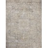 Loloi Tabitha Khaki / Slate TAI-01 18 in. X 18 in. Sample Rug