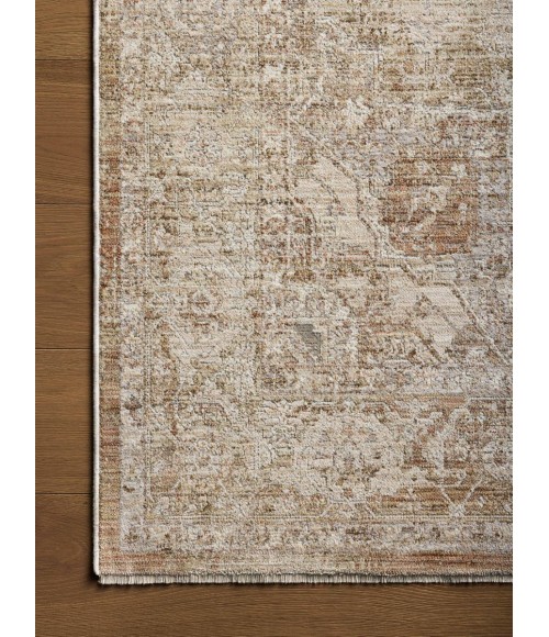 Loloi Tabitha Natural / Clay Rug TAI-01 18 in. X 18 in. Sample - Rugs Town Loloi Tabitha Natural / Clay TAI-01 18 in. X 18 in. Sample Rug