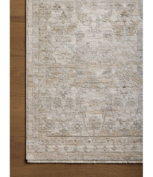 Loloi Tabitha Ivory / Khaki Rug TAI-03 3 ft. 9 in. X 5 ft. 9 in. Rectangle - Rugs Town Loloi Tabitha Ivory / Khaki TAI-03 3 ft. 9 in. X 5 ft. 9 in. Rectangle Rug