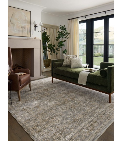 Loloi Tabitha Slate / Natural Rug TAI-04 2 ft. 7 in. X 10 ft. Rectangle - Rugs Town Loloi Tabitha Slate / Natural TAI-04 2 ft. 7 in. X 10 ft. Rectangle Rug