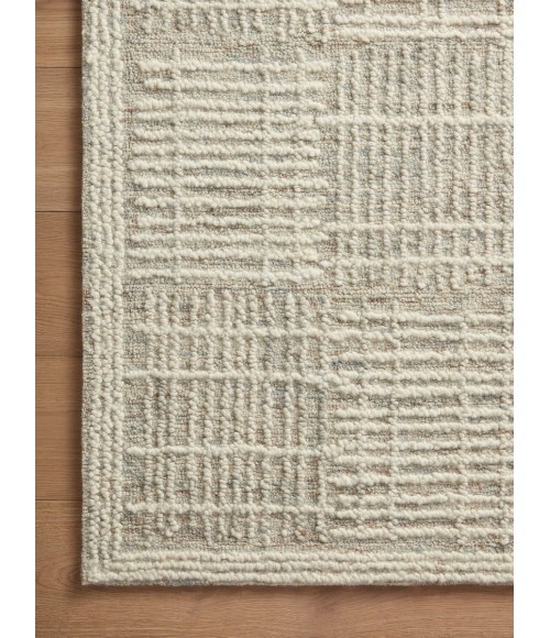 Loloi Tallulah Mist / Ivory Rug TLL-02 2 ft. 6 in. X 9 ft. 9 in. Rectangle - Rugs Town Loloi Tallulah Mist / Ivory TLL-02 2 ft. 6 in. X 9 ft. 9 in. Rectangle Rug
