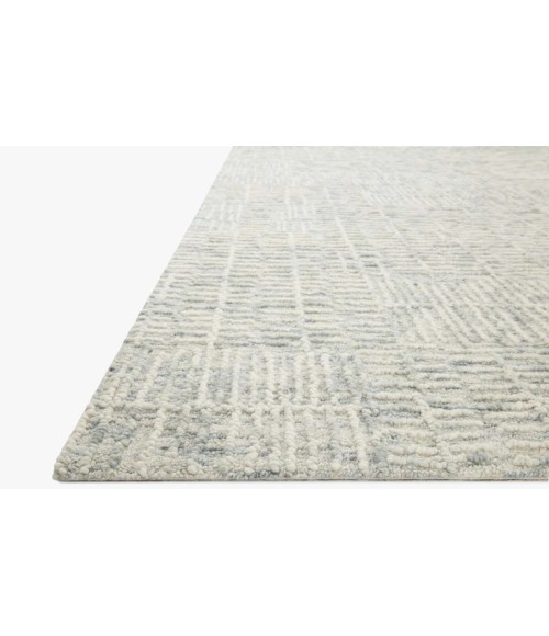 Loloi Tallulah Sky / Ivory Rug TLL-03 2 ft. 6 in. X 9 ft. 9 in. Rectangle - Rugs Town Loloi Tallulah Sky / Ivory TLL-03 2 ft. 6 in. X 9 ft. 9 in. Rectangle Rug