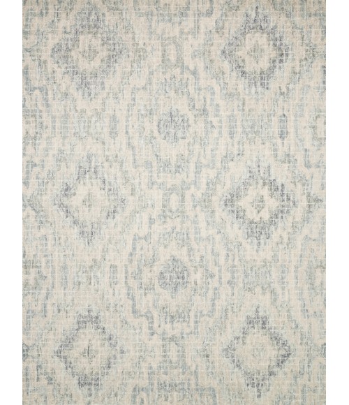 Loloi Tatum Slate / Silver TW-01 18 in. X 18 in. Sample Rug