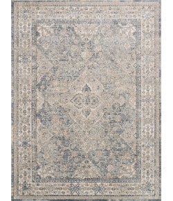 Loloi Teagan TEA-04 SKY / NATURAL Area Rug 2 ft. 8 in. X 10 ft. 6 in. Rectangle